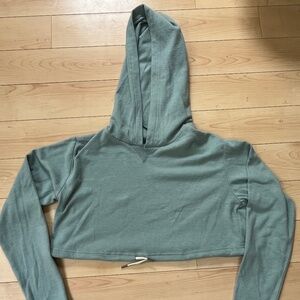 Out from Under hooded cropped top